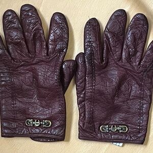 Women’s vintage Aigner leather gloves size 7
